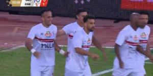 الدوري الممتاز: ناصر منسي يسجل الهدف الأول لنادي الزمالك في مرمى سموحة بعد خطأ فادح من الهاني سليمان