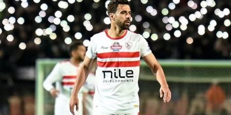 تدريبات منفردة لعبد الله السعيد قبل مران الزمالك اليوم