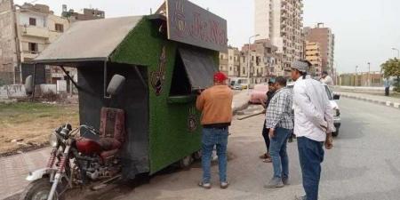 محافظ أسيوط: رفع اشغالات الباعة الجائلين بميدان أسماء الله الحسنى وصينية الوليدية بحي شرق