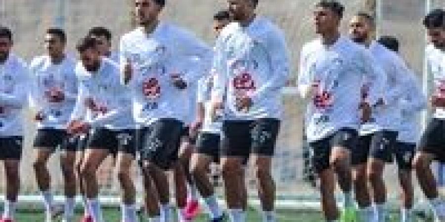 منتخب مصر يخوض تدريبا صباحيا باستاد الدفاع الجوي