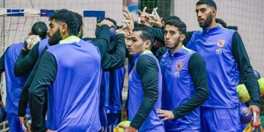 «رجال يد الأهلي» يواجه البنك الأهلي في الدوري