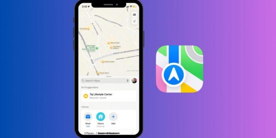 كيفية استخدام مزية مكتبة الخرائط في نظام iOS 18