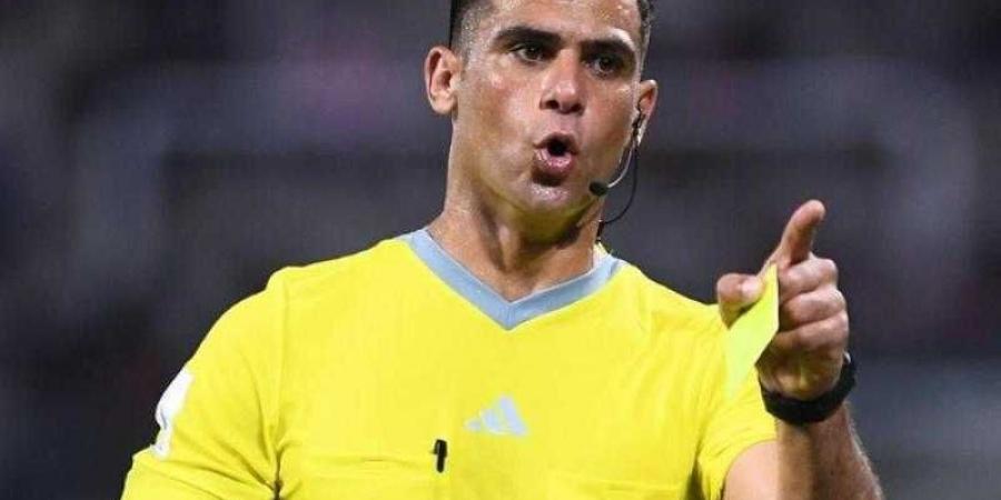 محمد معروف حكما لمباراة الأهلي والاتحاد السكندري