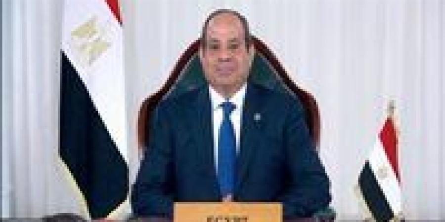 السيسي يشيد بموقف إسبانيا العادل تجاه القضية الفلسطينية