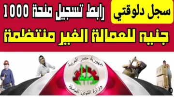 وزارة العمل المصرية … توضح طرق التقديم في منحة العمالة الغير منتظمة 2024 “سارع بالتسجيل”