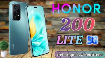 الوحش وصل.. مواصفات وامكانيات هونر Honor 200 Lite واسعاره في المملكة العربية السعودية