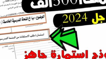 بهذه الأوراق.. موعد توزيع منحة التمدرس الجزائر 2024