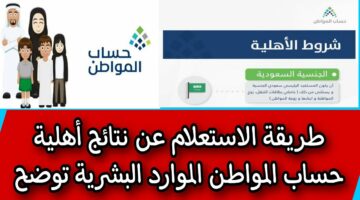 وزارة الموارد البشرية توضح خطوات استعلام حساب المواطن برقم الهوية نفاذ