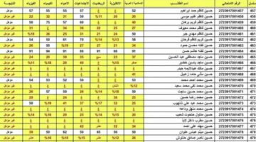 استعلم الان بعد ظهزرها..  نتائج السادس المتوسط  2024 في العراق