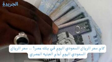 اعرف سعره النهارده كام قبل متسافر الحج.. سعر الريال السعودي اليوم أمام الجنيه المصري