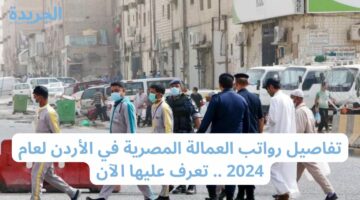 تفاصيل رواتب العمالة المصرية في الأردن لعام 2024 .. تعرف عليها الآن