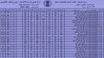 رابط سريع وشغال.. خطوات الاستعلام عن نتائج الثالث المتوسط 2024 في العراق 