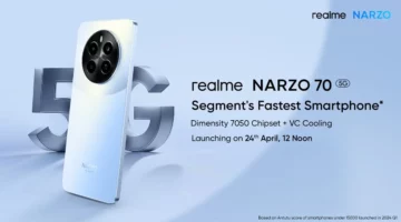 ببطارية عملاقة ومواصفات مميزة.. جوال Realme Narzo 70 الجديد والسعر  الخاص به في الأسواق