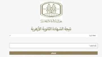 استعلم الآن.. نتيجة الثانوية الأزهرية 2024 عبر “بوابة الأزهر الشريف” بالاسم ورقم الجلوس