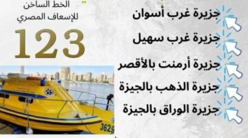 س و ج.. كل ما تريد معرفته عن الإسعاف النهرى فى 5 جزر نيلية – الجريدة